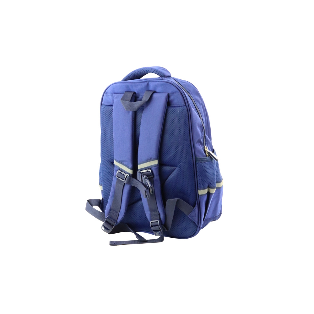 Mokyklinė kuprinė su dirželiu ant krūtinės Navy Blue 20L-Drabužiai ir aksesuarai, Aksesuarai, Rankinės, kuprinės, lagaminai-e-va