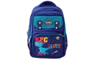 Children's School Backpack Dinosaur Blue 41x30x16 cm