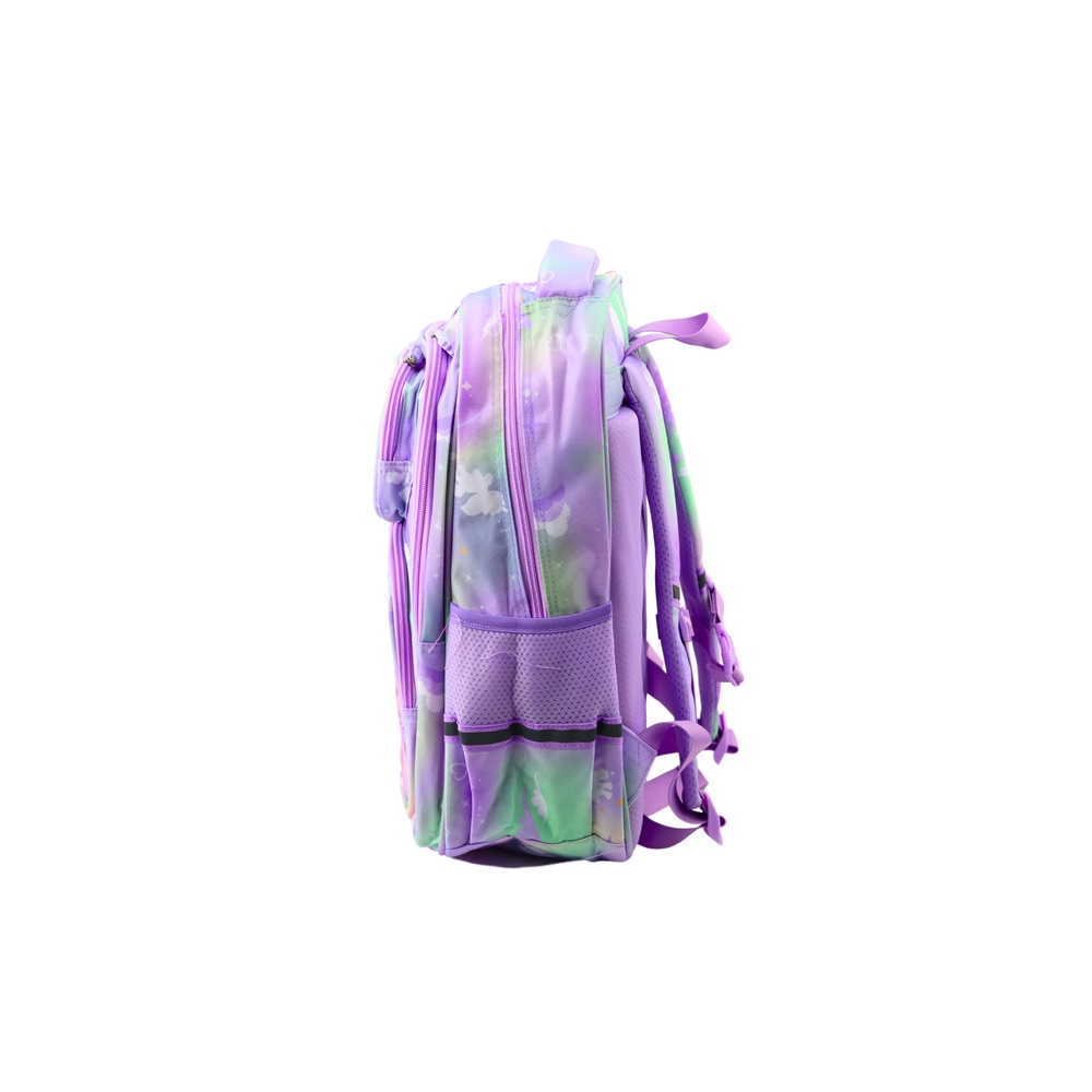 School Backpack Chest Strap Pastel Colored 20L