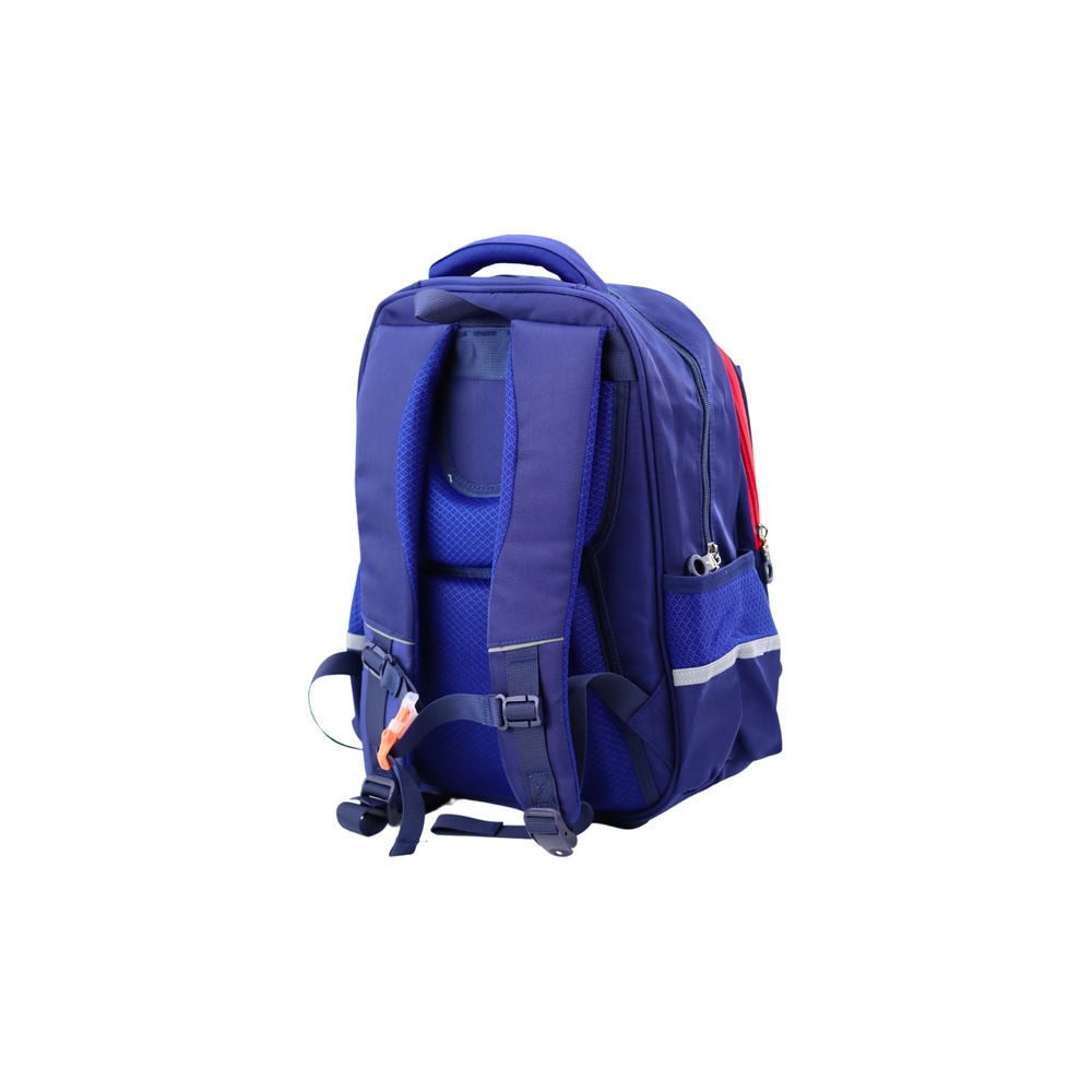 Vaikiška mokyklinė kuprinė su dirželiu ant krūtinės Navy Red Space 20L 38cm-Drabužiai ir aksesuarai, Aksesuarai, Rankinės, kupri