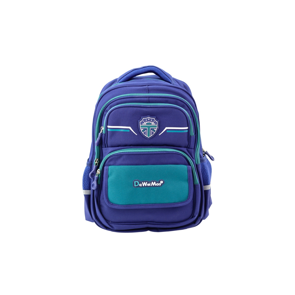 Vaikiška mokyklinė kuprinė su dirželiu ant krūtinės Navy Green 20L 38cm-Drabužiai ir aksesuarai, Aksesuarai, Rankinės, kuprinės,