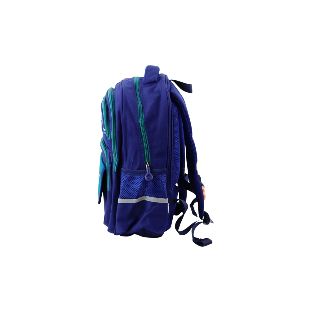 Vaikiška mokyklinė kuprinė su dirželiu ant krūtinės Navy Green 20L 38cm-Drabužiai ir aksesuarai, Aksesuarai, Rankinės, kuprinės,