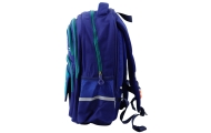 Vaikiška mokyklinė kuprinė su dirželiu ant krūtinės Navy Green 20L 38cm-Drabužiai ir aksesuarai, Aksesuarai, Rankinės, kuprinės,