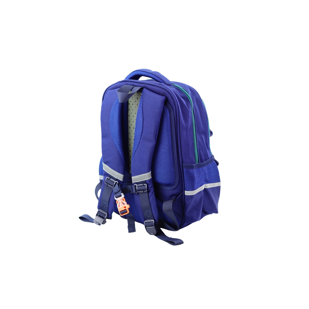 Vaikiška mokyklinė kuprinė su dirželiu ant krūtinės Navy Green 20L 38cm-Drabužiai ir aksesuarai, Aksesuarai, Rankinės, kuprinės,