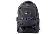 City School Backpack 6 Pockets Back Up Black 23L 46cm