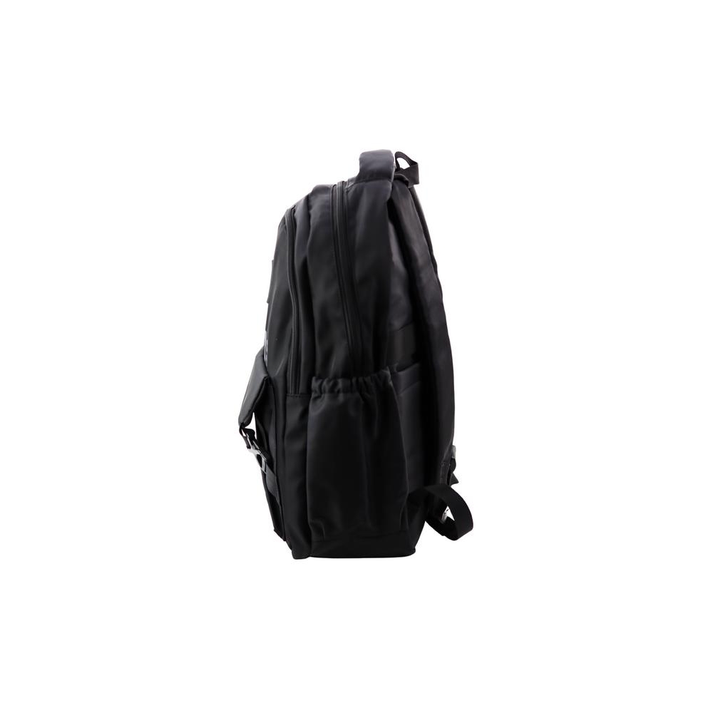 Miesto mokyklinė kuprinė 6 kišenės Back Up Black 23L 46cm-Drabužiai ir aksesuarai, Aksesuarai, Rankinės, kuprinės, lagaminai-e-v