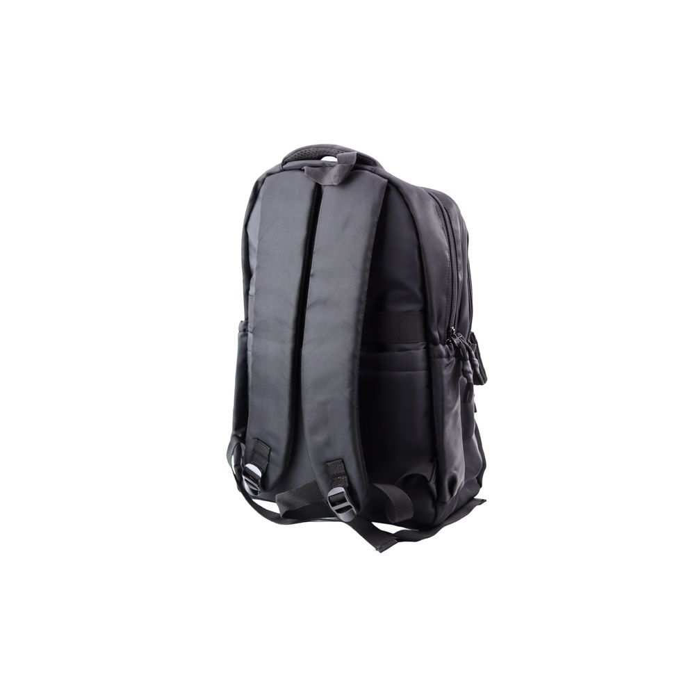 City School Backpack 6 Pockets Back Up Black 23L 46cm