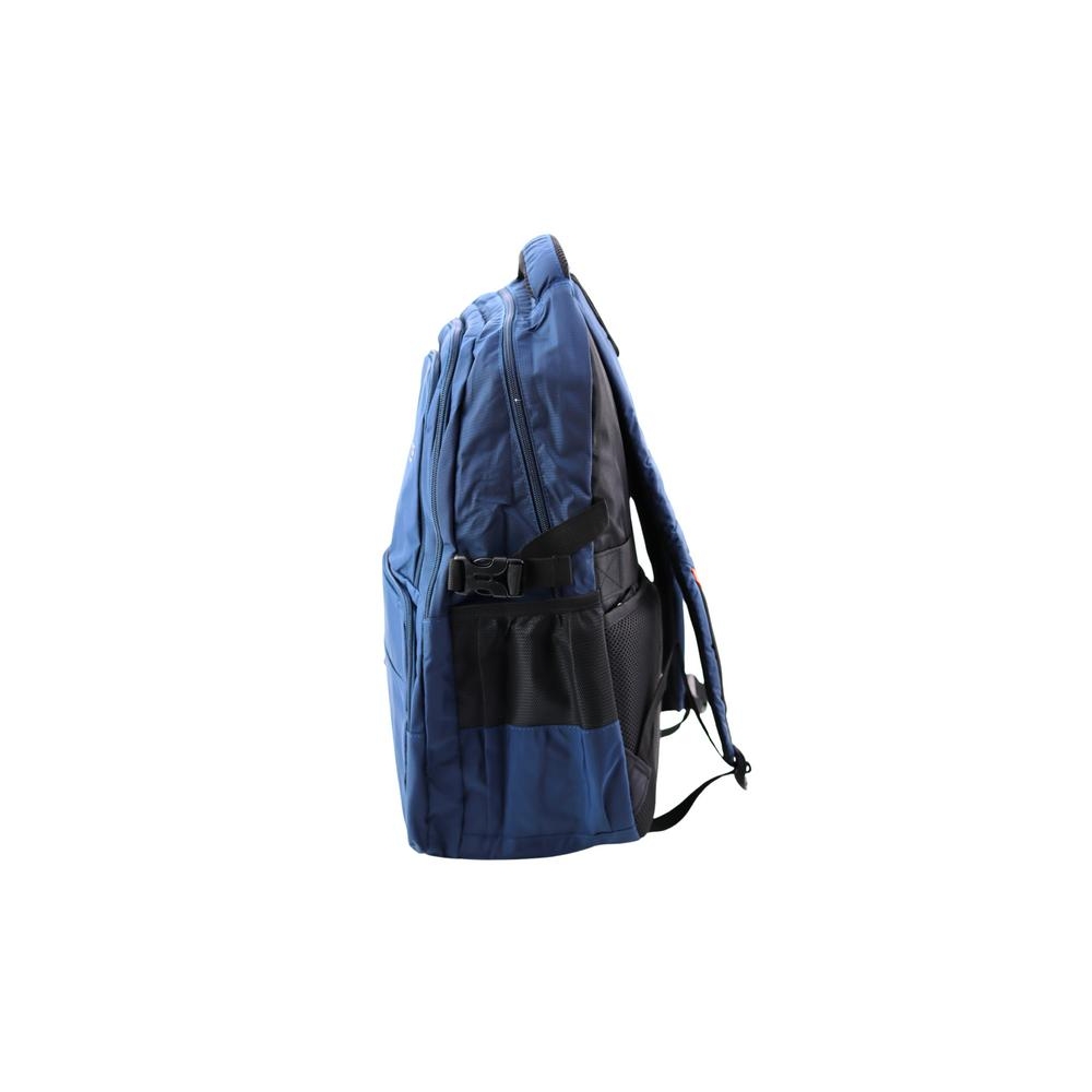 Functional City Backpack 9 Pockets Navy Blue 35L 48cm