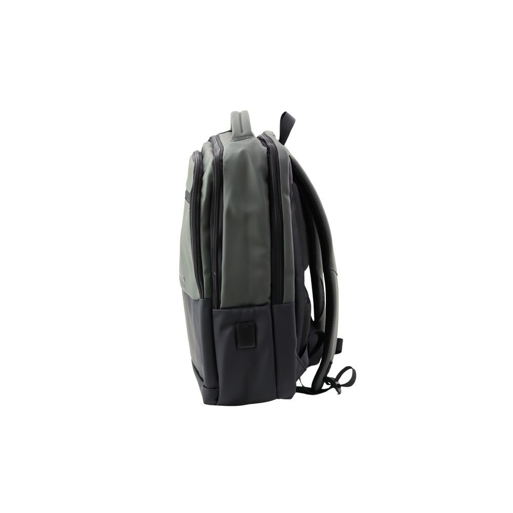 Miesto verslo kuprinė su USB kišene nešiojamajam kompiuteriui Black Grey 16L 41cm-Drabužiai ir aksesuarai, Aksesuarai, Rankinės,