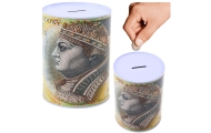 Metalinė taupyklė 200 zlotų banknotas 16x12cm-Dovanoms, Taupyklės-e-vaikas
