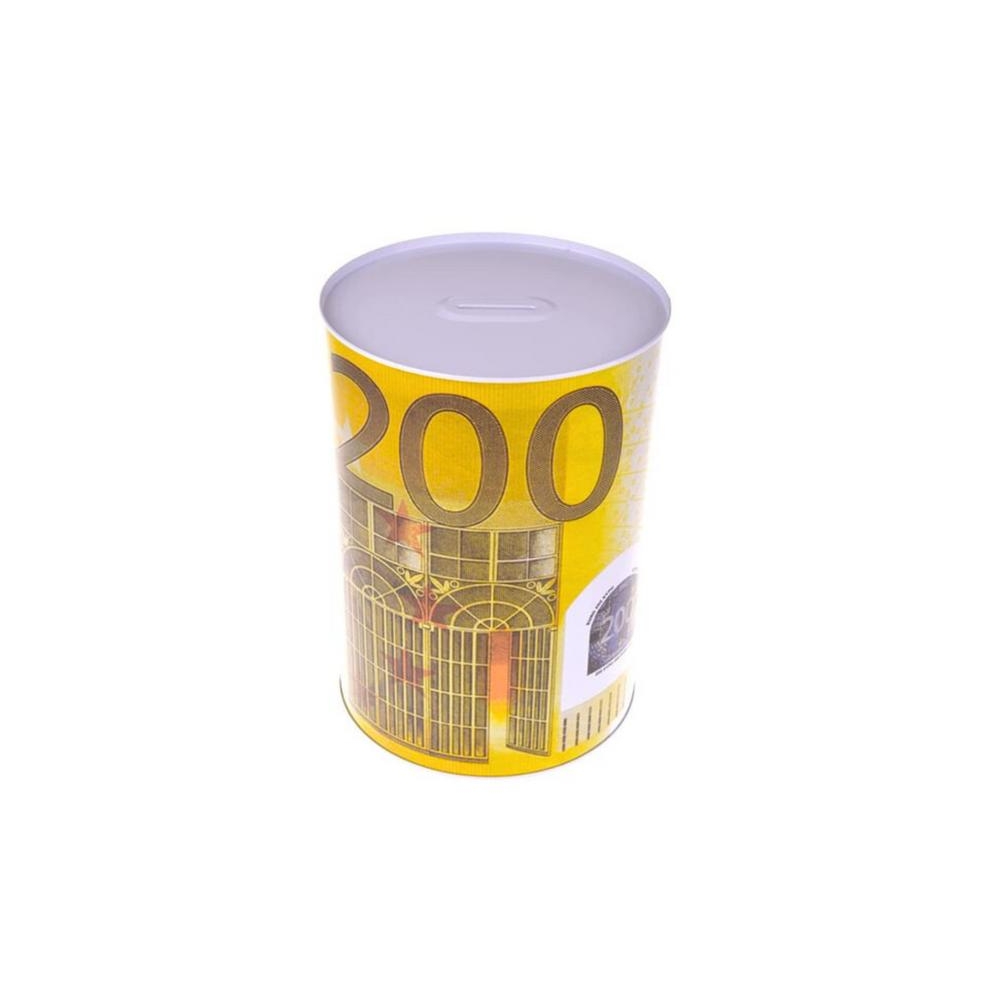 Metalinė pinigų dėžutė 200 eurų banknotams 16,5 x 12 cm-Dovanoms, Taupyklės-e-vaikas