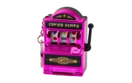 Brelok Mini Maszyna Kasynowa Slot Automat Ruchomy Drążek Mix Kolor