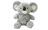 Pliušinis pliušinis meškiukas talismanas koala pilkas 22 cm