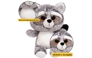 Plush Toy Raccoon Cuddly Toy Big Eyes 22cm