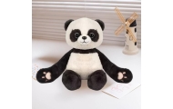 Pliušinis žaislas Panda pliušinis talismanas su magnetais 23cm