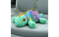 Pliušinis pliušinis talismanas Chameleonas Spalvotas 45cm
