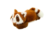 Plush Toy Raccoon Brown Lying 30cm