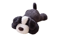 Plush Mascot Cuddly Toy Dog Dark Gray 30cm