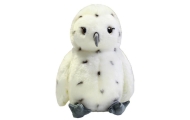 Plush Owl Bird Plush Toy Mascot Cuddly Toy White 23cm