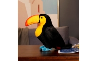 Plush Toy Plushie Toucan Black 25cm