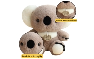 Plush Mascot Cuddly Toy Koala Bear Gray 23cm