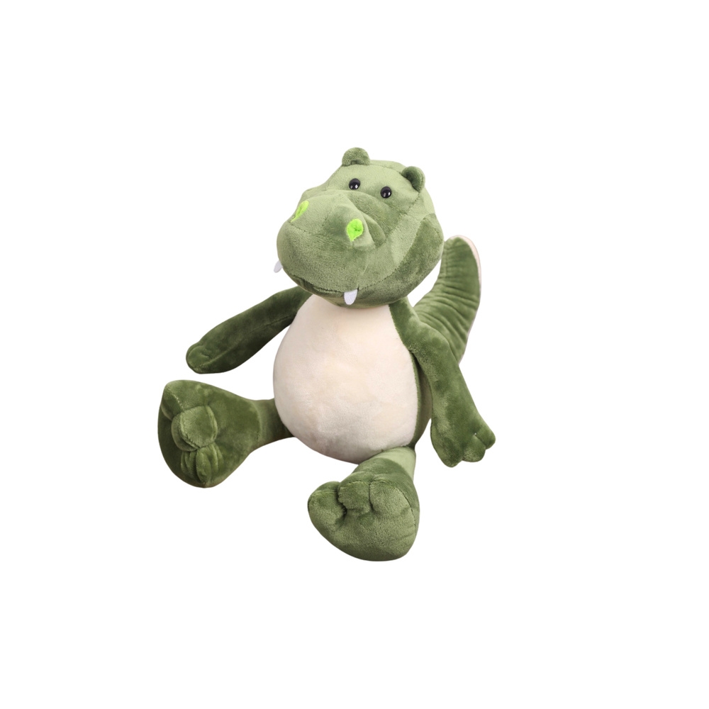 Pliušinis pliušinis talismanas krokodilas žalias 25cm