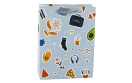 Gift Bag Stickers Colored Stamps 23 x 18 x 10.5 cm