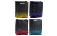 Gift Bag Glitter Gradient Dots 23 x 18 x 10.5 cm