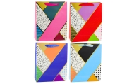 Paper Gift Bag Geometric Patterns 32 x 26 x 12 cm