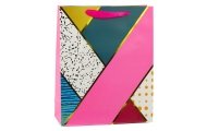 Paper Gift Bag Geometric Patterns 32 x 26 x 12 cm