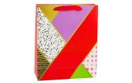 Paper Gift Bag Geometric Patterns 32 x 26 x 12 cm