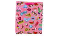 Gift Bag Stickers Colored Stamps 32 x 26 x 12 cm