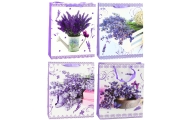 Lavender Paper Gift Bag 32 x 26 x 12 cm