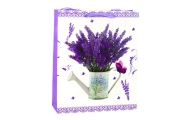 Lavender Paper Gift Bag 32 x 26 x 12 cm