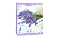 Lavender Paper Gift Bag 32 x 26 x 12 cm