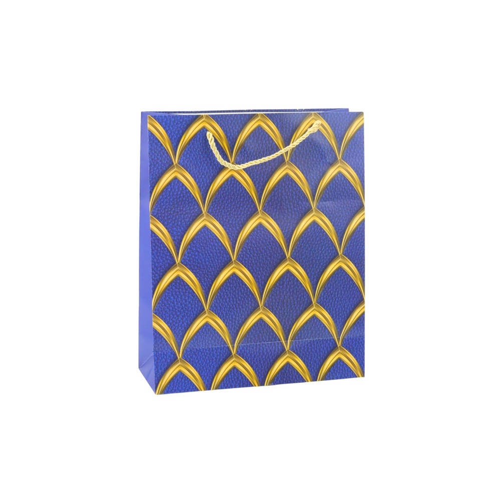 Elegant Gift Bag Gold Decorations 32 x 26 x 12 cm