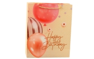 Birthday Gift Bag Happy Birthday Balloons 32 x 26 x 12 cm