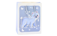 Gift Bag 3D Animals Pastel 23x 18 x 10cm