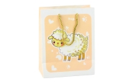Gift Bag 3D Animals Pastel 23x 18 x 10cm