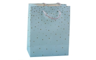 Gift Bag With Gold Dots 23 x 18 x 10.5 cm