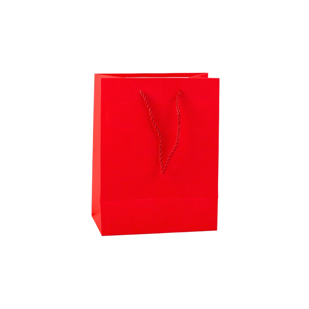 Elegantiškas dovanų maišelis Struktūrizuoti kvadratai 23 x 18 x 10 cm
