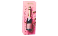 Paper Gift Bag For Champagne Bottle Pastel 35 x 12 x 9 cm