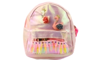 Plecak Dziecięcy Łabędzie Koronka Ozdoby Różowy 22cm 2,8L