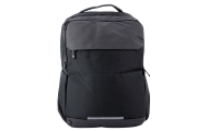 City Business Backpack USB Laptop Pocket Black 16L 45cm