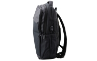 City Business Backpack USB Laptop Pocket Black 16L 45cm