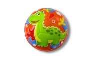Piłka Do Odbijania Ugniatania Piankowa Piłeczka Dinozaury Kolorowe 10cm