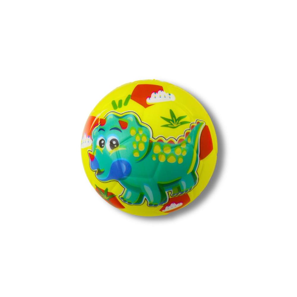 Šokinėjantis putų minkymo kamuolys Dinozaurai Spalvotas 10 cm