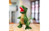 Pluszowa Maskotka Przytulanka Dinozaur Z Teksturą Skóry Zielony 45cm
