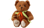 Pliušinis meškiukas Teddy 30cm, rudas