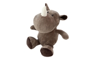 Pliušinis talismanas apkabinamas raganosis rudas 25cm